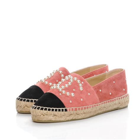 pink chanel espadrilles